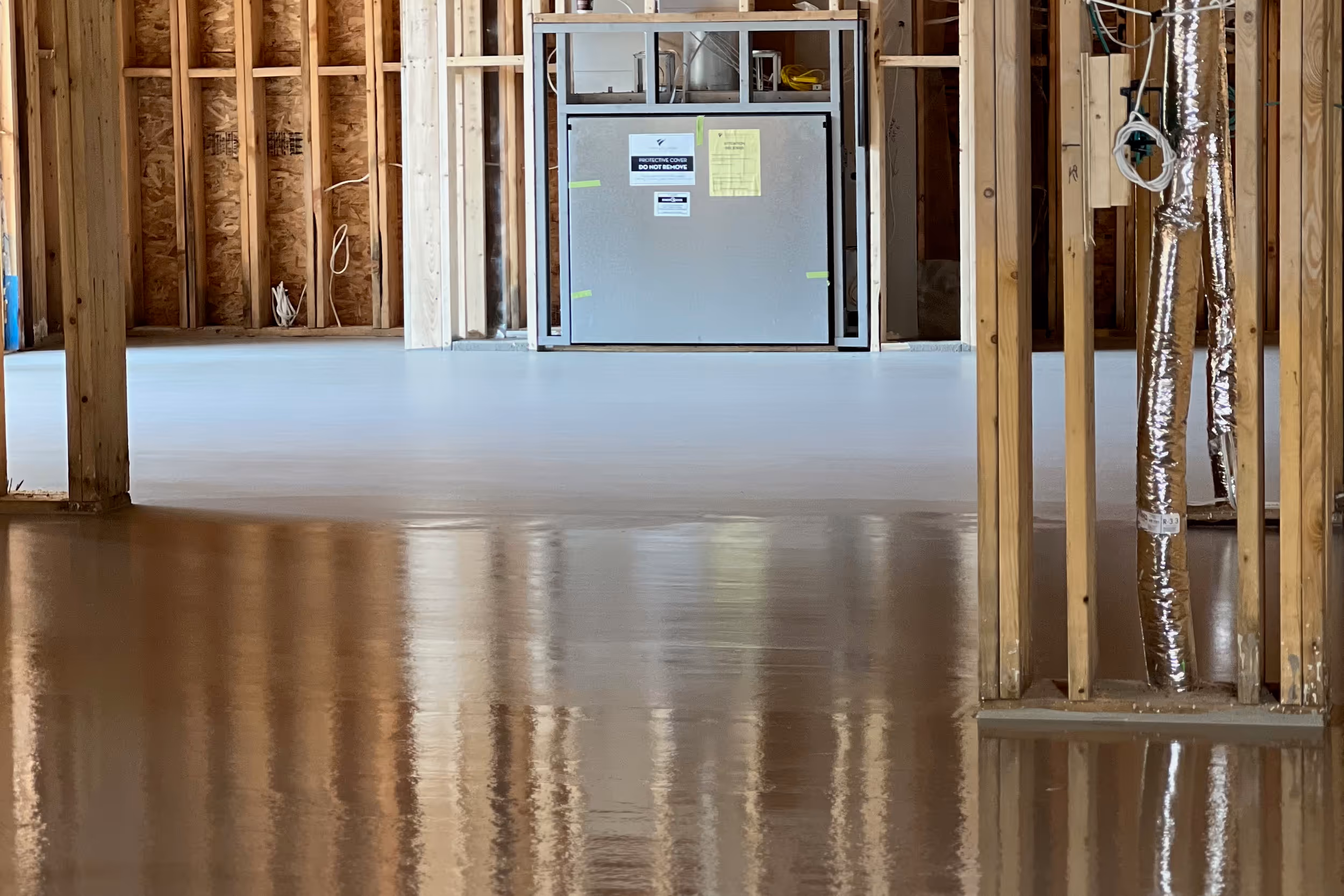 Underlayment Half Drying