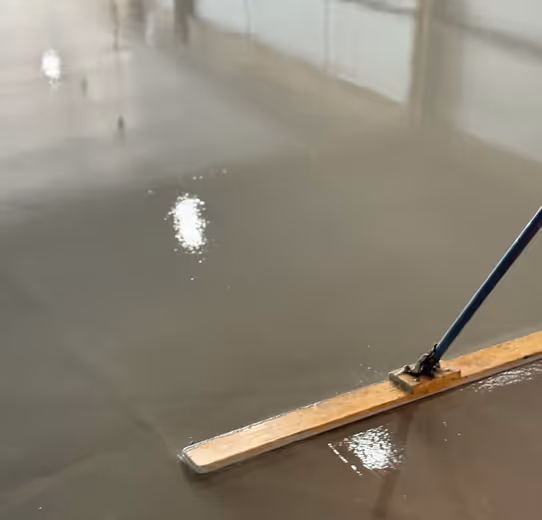 Finished Concrete Floor with Modern Design