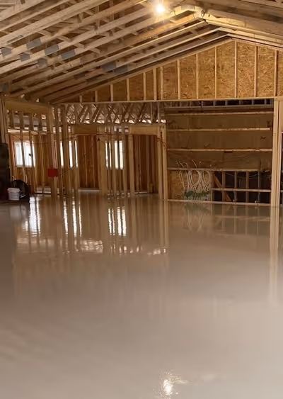 thermal mass installation