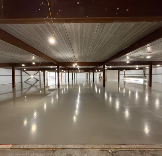 Large-Scale Concrete Slab Leveling